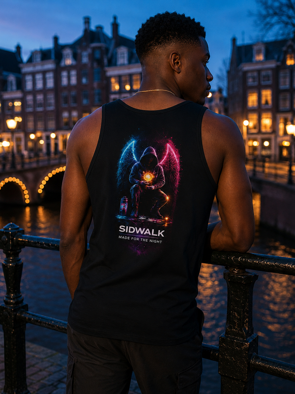 Made For the Night Life Jersey Tank Top - Modern Fit — SIDWALK Amsterdam streetwear