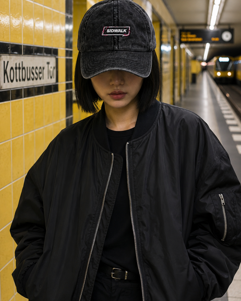 SIDWALK Vintage Cotton Twill Cap — Drop 001 — SIDWALK Amsterdam streetwear